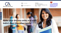 Desktop Screenshot of camunishbhandari.com